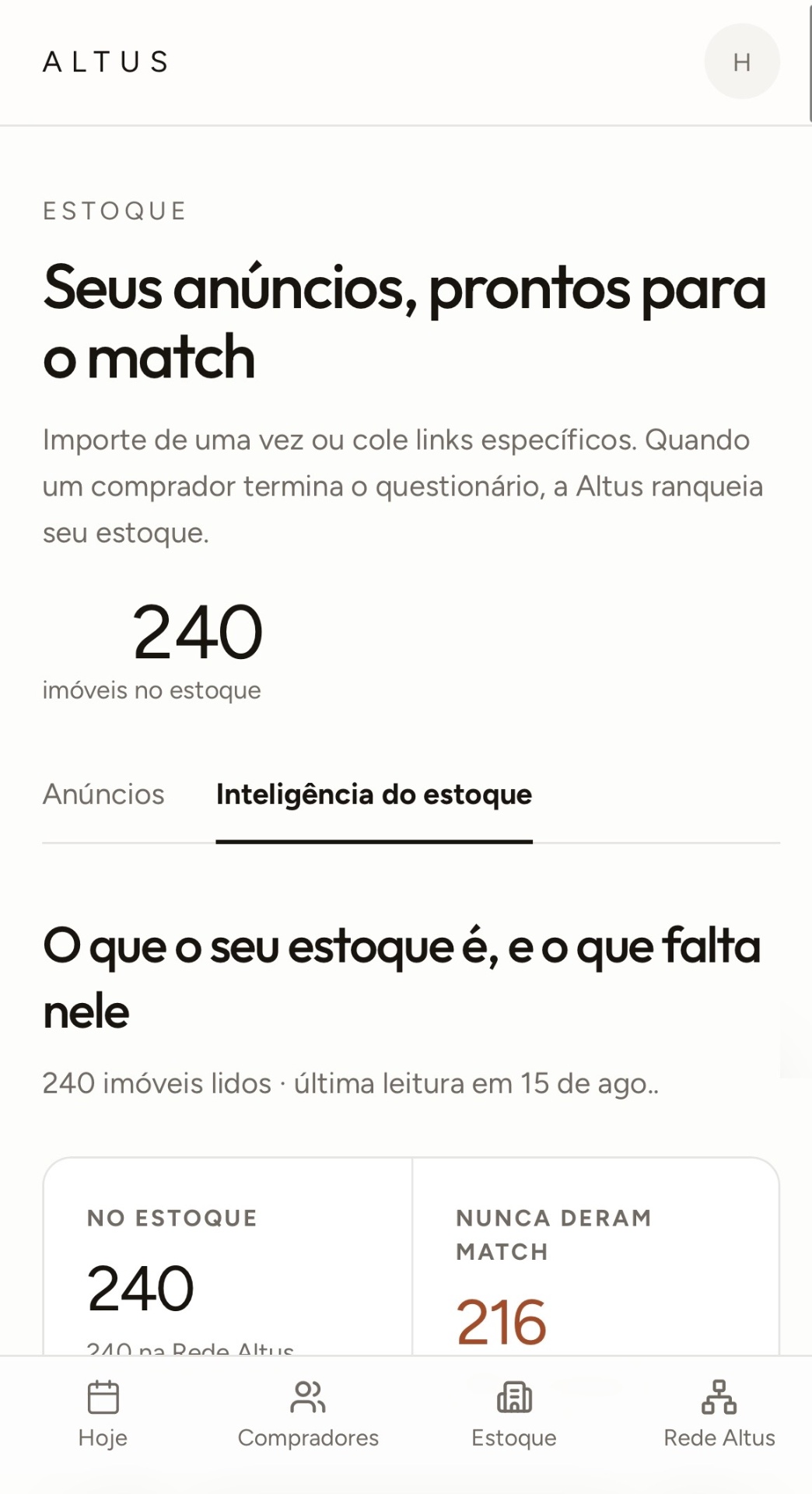 Tela 2 do produto Altus AI